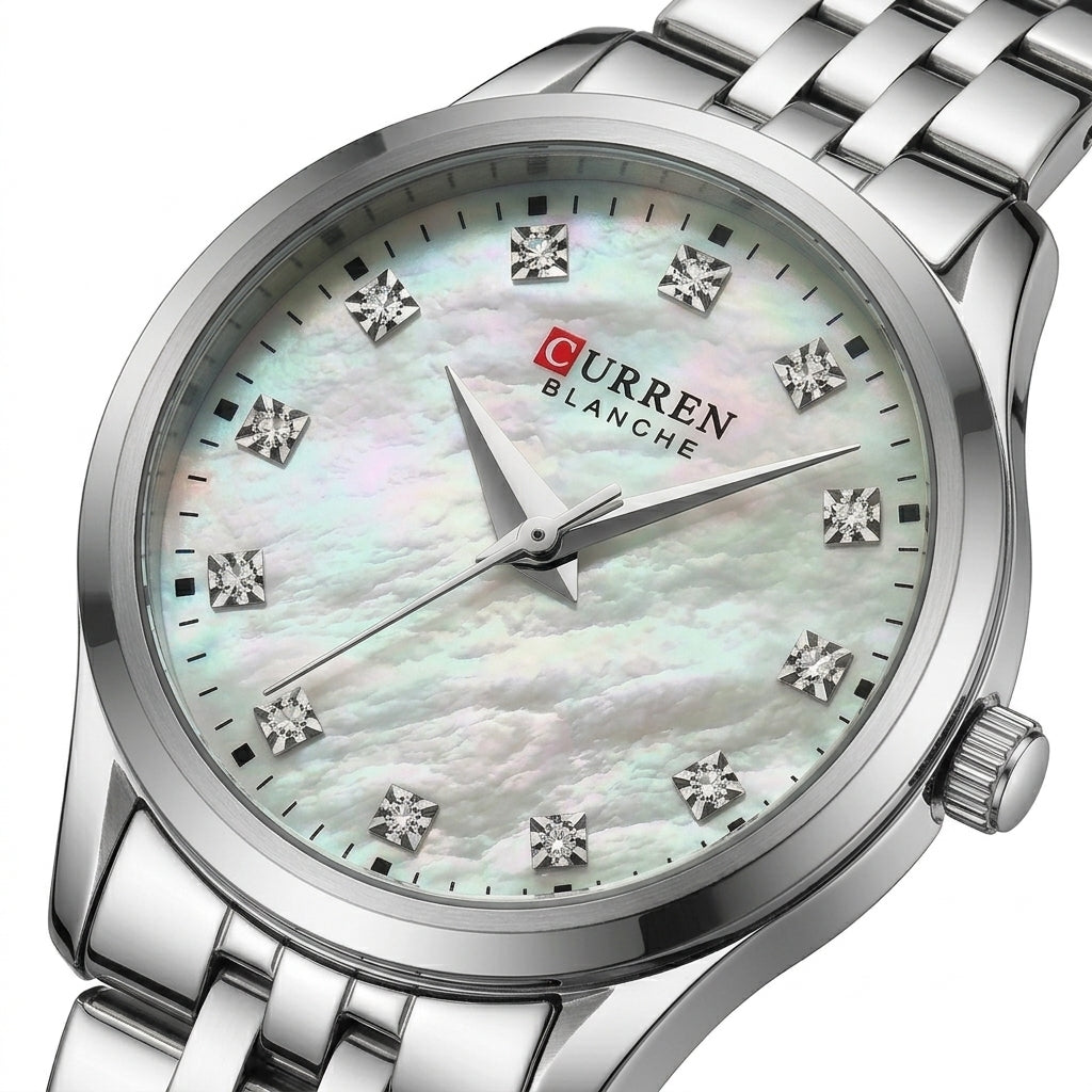 silver white
