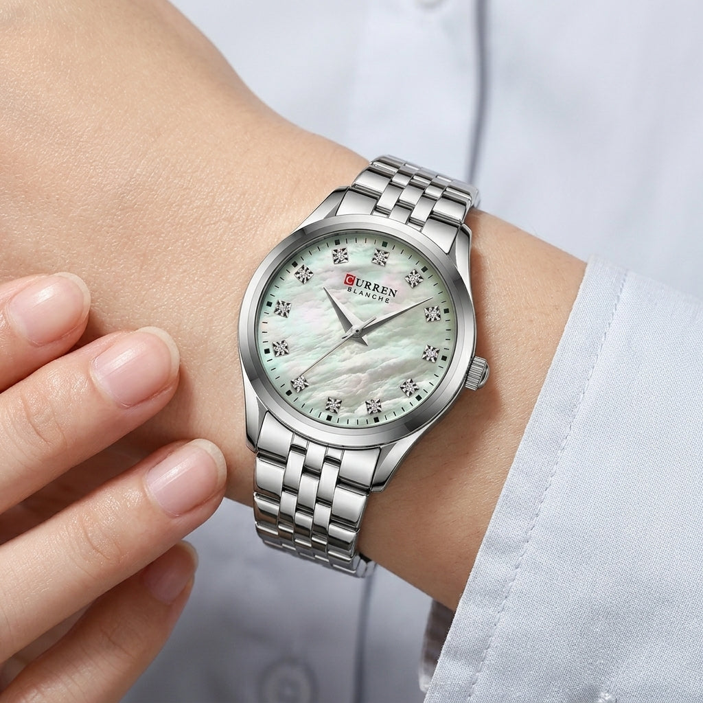 silver white