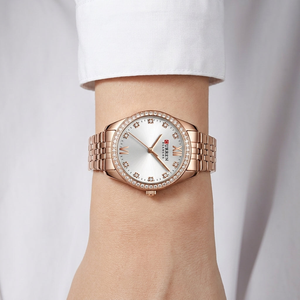 rose white