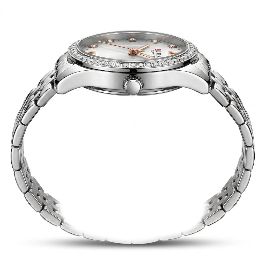 silver white