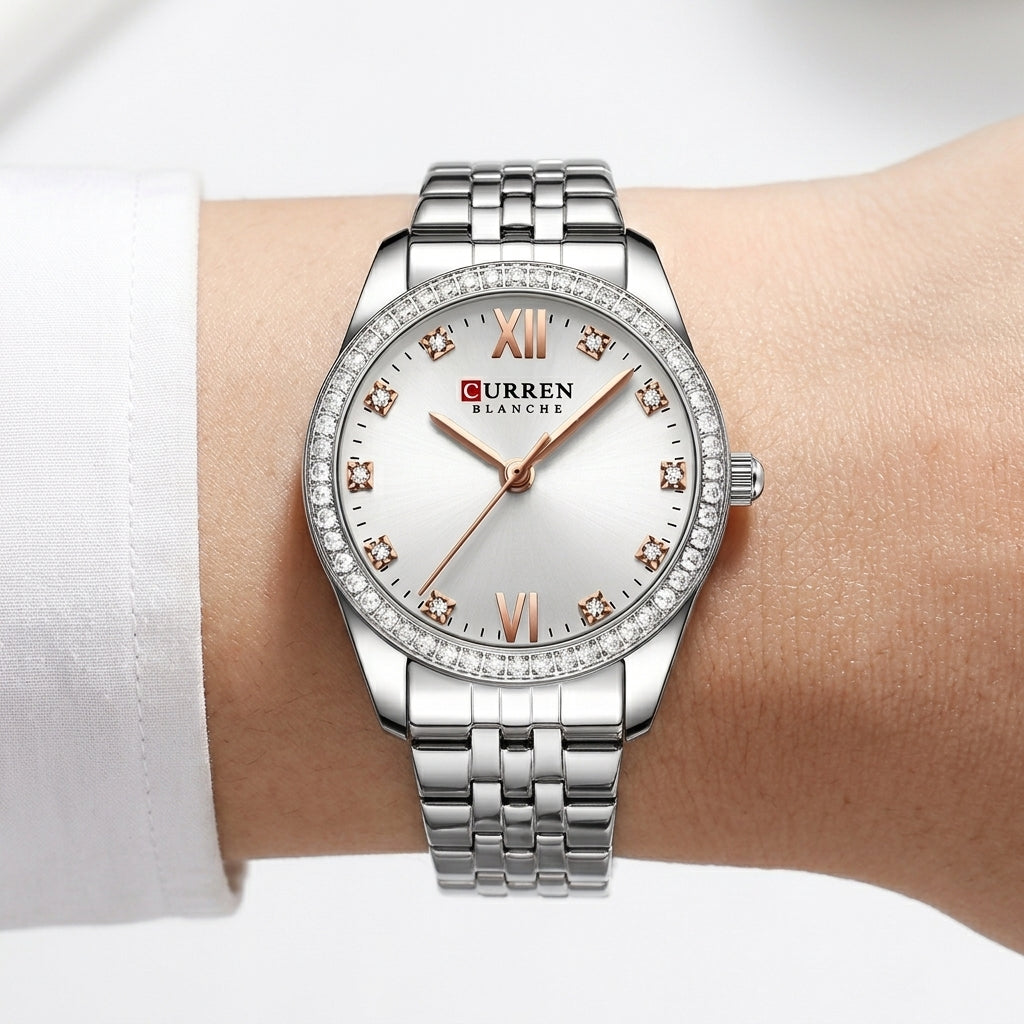 silver white