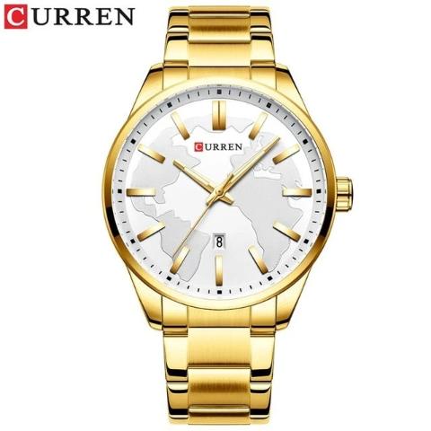 Gold White