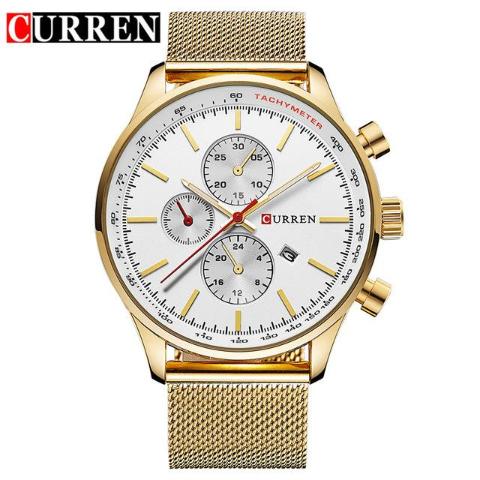 gold white